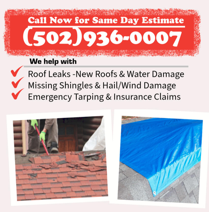 Fast Roof Repairs in Louisville